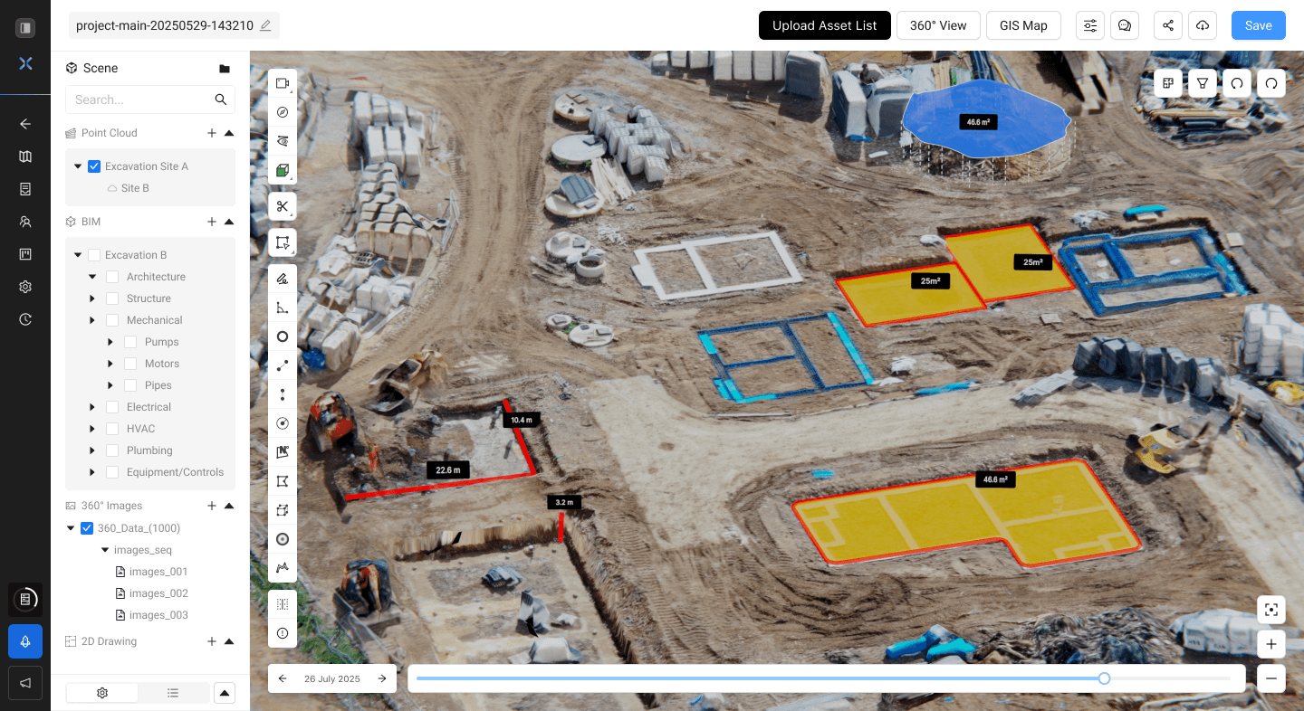 Excavation monitoring