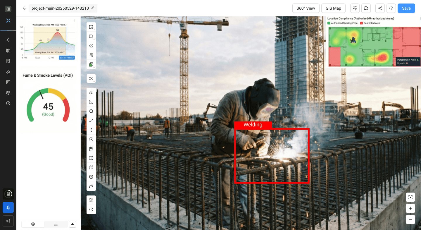 Worker activity tracking